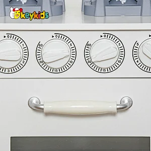 2023 New Upgrade wooden children play kitchen with realistic light and sound W10C409O