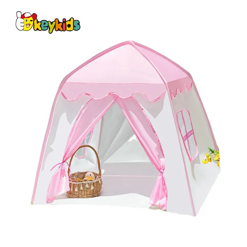 wholesale cheap princess castle toy tent with led light W08L097