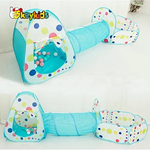 High quality folding boys play tents & tunnels with ball pit W08L099
