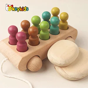 Early Education Pretend Play Beech Wooden Toy Vehicles For Kids W05C156