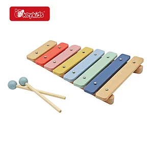 Popular Early Educational Musical Instrument Wooden Xylophone Toy For Kids W07C099