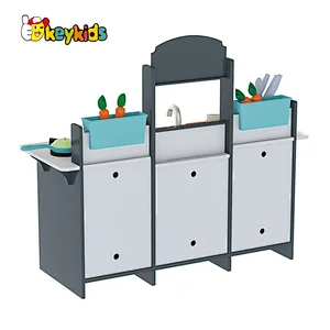 New arrive pretend play farm to table wooden kitchen playset for children W10C764