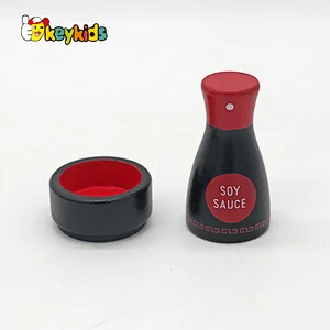 Newest simulation pretend play wooden sushi food toy for children W10D616