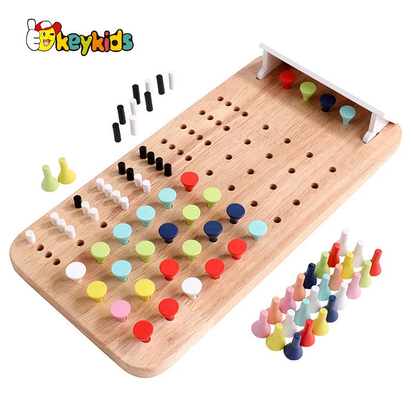 Popular Logical Thinking Training Toy Wooden Decryption Game Board For Kids W11A149