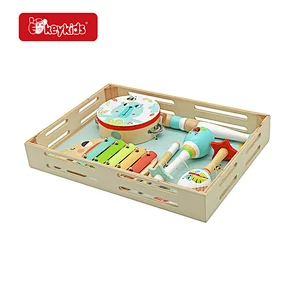 Hot Sale Educational Toy 4 Pcs Wooden Musical Instruments Set For Kids W07A231