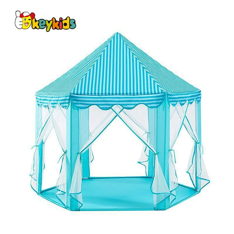 wholesale cheap princess castle toy tent with led light W08L097