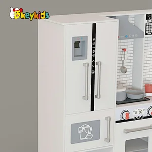 New Arrival Kids Wooden Toys Kitchen Play Set With Vacuum Cleaner W10C753