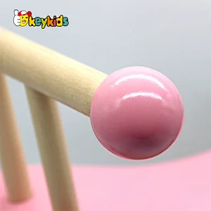 Mini flip 4-in-1 kids ride on wooden walker and rocker toy W16D156