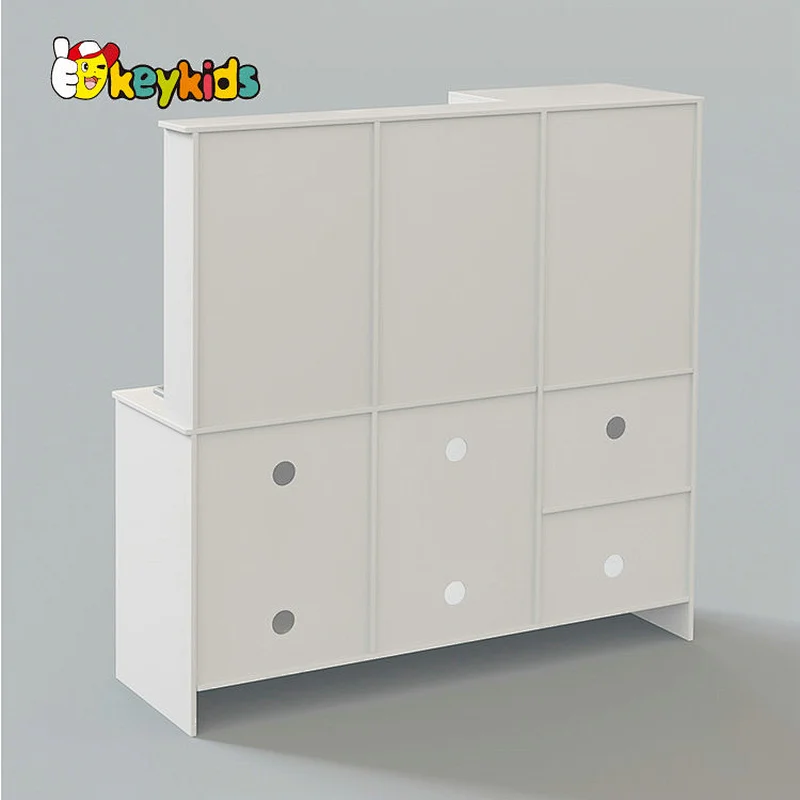 New Arrival Kids Wooden Toys Kitchen Play Set With Vacuum Cleaner W10C753
