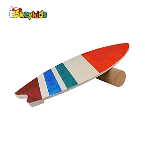 Wholesale custom Yoga surf wooden stand up paddle board with roller W01F086