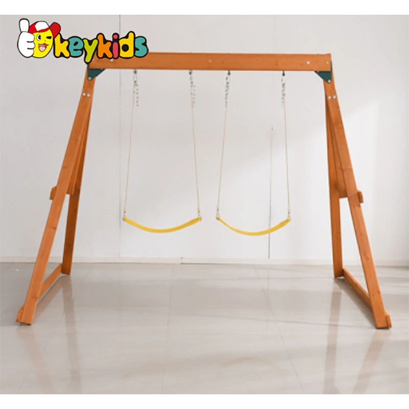 High Quality Outdoor Backyard Playground Modern Wooden Playhouse For Kids W01D210