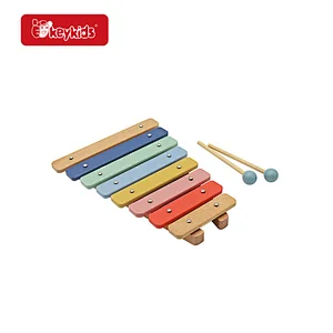 Popular Early Educational Musical Instrument Wooden Xylophone Toy For Kids W07C099