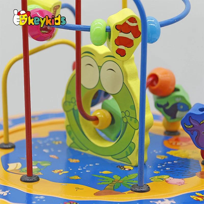 New Hottest educational toys Wooden Activity Cube for Children Ages 1 and up W11B153