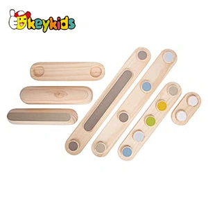 Montessori home obstacle course wood gymnastics balance beam for kids W01F064