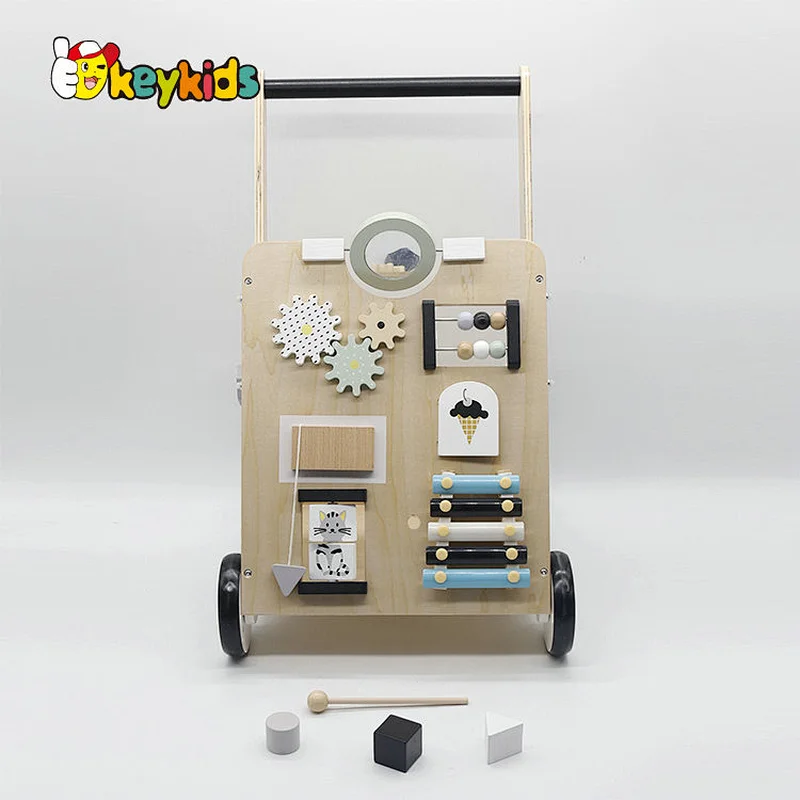 New design activity play wooden walking toys for 9 month old W16E159C