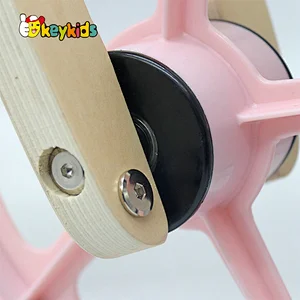 New product kids ride on wooden balance bike toy for toddlers W16C237