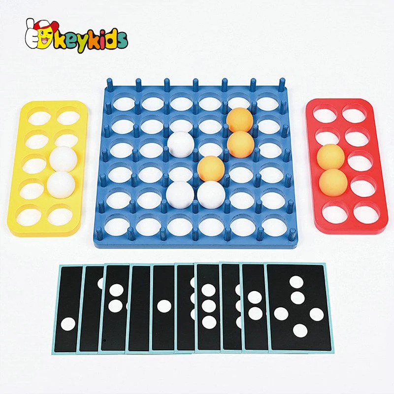 wholesale educational puzzle wooden marble game board for kids W01A537