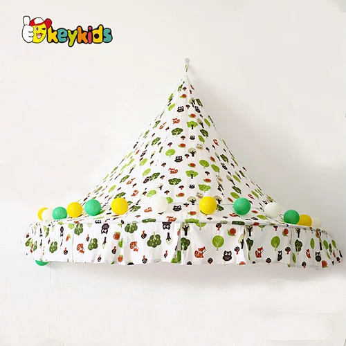Kidsroom hanging bedding half canopy corner play tent for kids W08L107