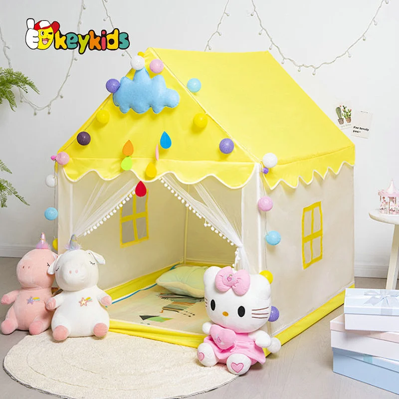 Girls Boys large princess castle play house for Indoor and Outdoor W08L120