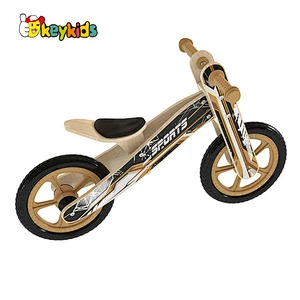 Factory wholesale kids balance training wooden push bike for 2 year old W16C343