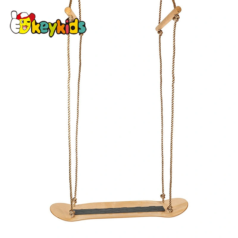 High quality adjustable wooden skateboard board swing for kids W01F066