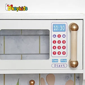 Simulation Role Playing Game Wooden Play Kitchen Set For Children W10C698B