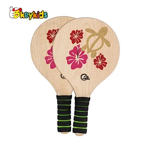 Customized Usapa approved non-slip wooden pickleball sets for with badminton W01C006