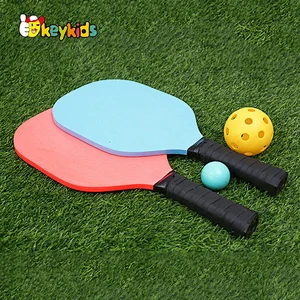 Customized USAPA Approved Non-Slip Wooden Pickleball Paddle with Protective Cover W01C002