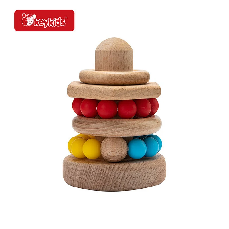 Wholesale Kids Montessori Wooden Forest Building Blocks Toys With Map W13A298