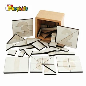 Customize educational play wooden memory game toys for kids W12E180