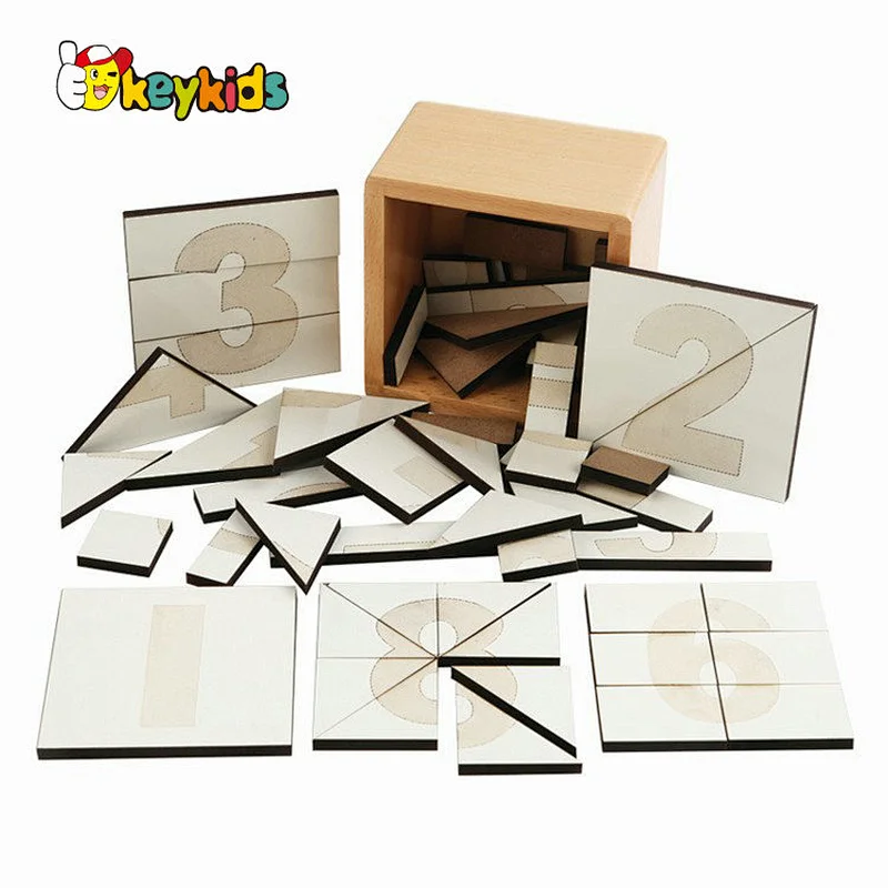 Customize educational play wooden memory game toys for kids W12E180