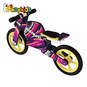 New design ride on toys wooden moto balance bike for toddlers W16C342