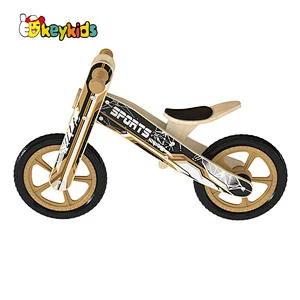 Factory wholesale kids balance training wooden push bike for 2 year old W16C343