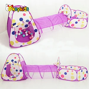 High quality folding boys play tents & tunnels with ball pit W08L099