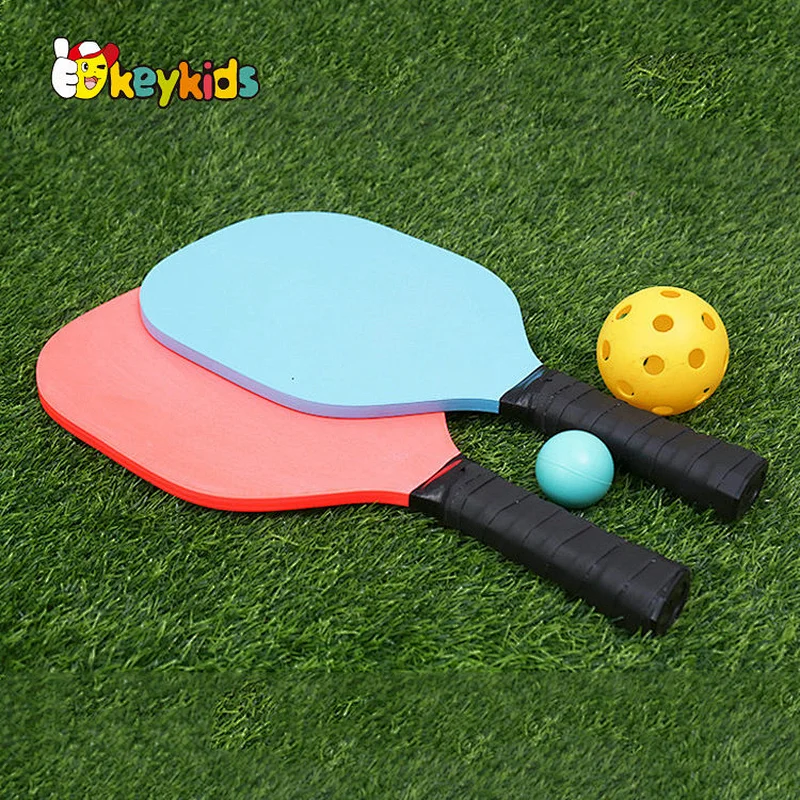 Customized USAPA Approved Non-Slip Wooden Pickleball Paddle with Protective Cover W01C002