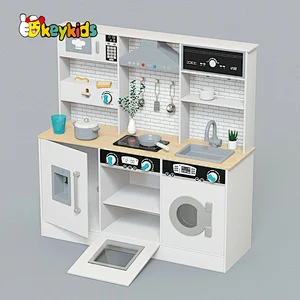 New Released Cooking Pretend Play Wooden Kitchen Set Toy For Kids W10C751
