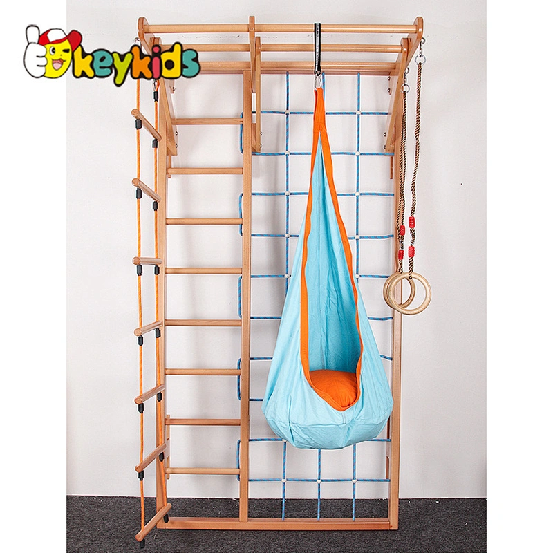 High quality kids swedish gymnastic wall gym for family W01D173