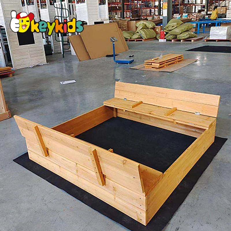 Customize Outdoor Backyard Pretend Play Eco-friendly Wooden Playhouse For Kids W01D213