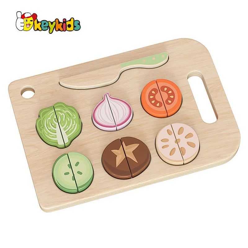 New Design Educational Puzzle Board Wooden Cutting Vegetable Toy For ...