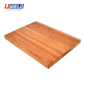 Uweld Kitchens Cherry Edge Grain Cutting Board Extra Large 20x14x1.3inch