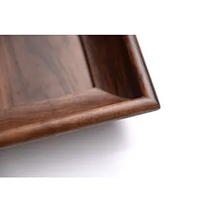 Uweld Kitchens Natural Solid Wood Serving Plates wood Black Walnut Serving Trays