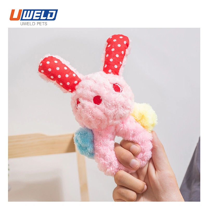 Uweld Pet Teething Toy Plush Figures