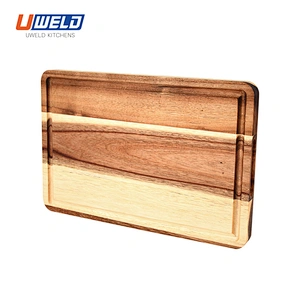 Uweld Kitchens Acacia Wood Cutting Board Extra Large Handcrafted Chopping Board