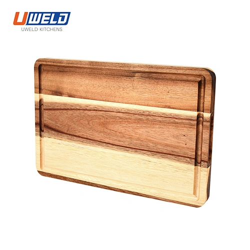 Uweld Kitchens Acacia Wood Cutting Board Extra Large Handcrafted Chopping Board