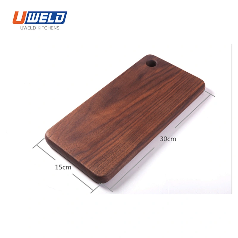 Uweld Kitchens Natural Solid Wood Serving Plate Wood Cheese Cutting Board Bread Board Steak Board