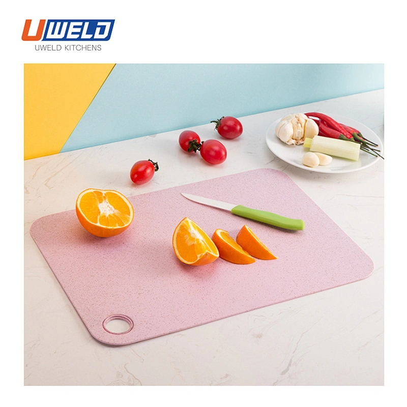 Uweld Kitchens Wheat Straw Cutting Board Natural Husk