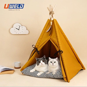 Uweld Enclosed Tent Type Warm Pet House