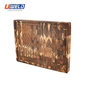 Uweld Kitchens Acacia End Grain Cutting Board