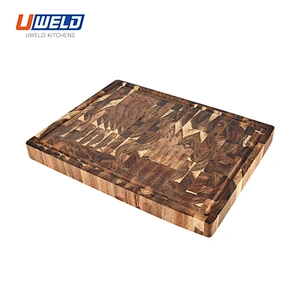 Uweld Kitchens Acacia End Grain Cutting Board