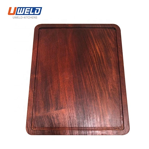 Uweld Kitchens Large  Wood Cutting Board Juice Groove Cutting Board  Butcher Block 16*12